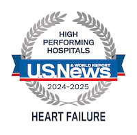 US News High Performing Hospitals Heart Failure