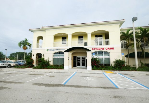 Exterior of Wellington regional medical center